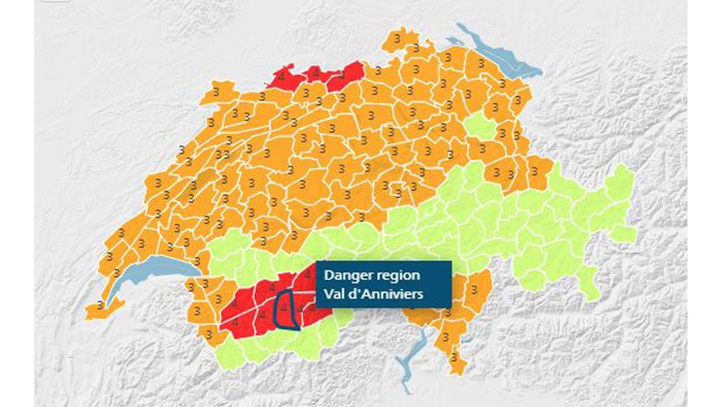 Suiza es el único país que por ahora ha activado el aviso rojo en algunas provincias por el calor