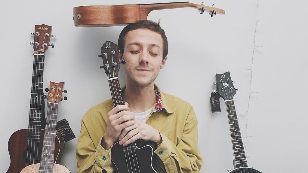 David Rees: de Youtube al Arenal Sound a golpe de ukelele David Rees: de Youtube al Arenal Sound a golpe de ukelele
