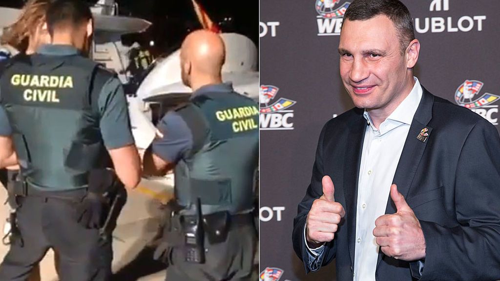 El excampeón de boxeo Klitschko, rescatado de su yate en llamas por la guardia costera española El excampeón de boxeo Klitschko, rescatado de su yate en llamas por la guardia costera española