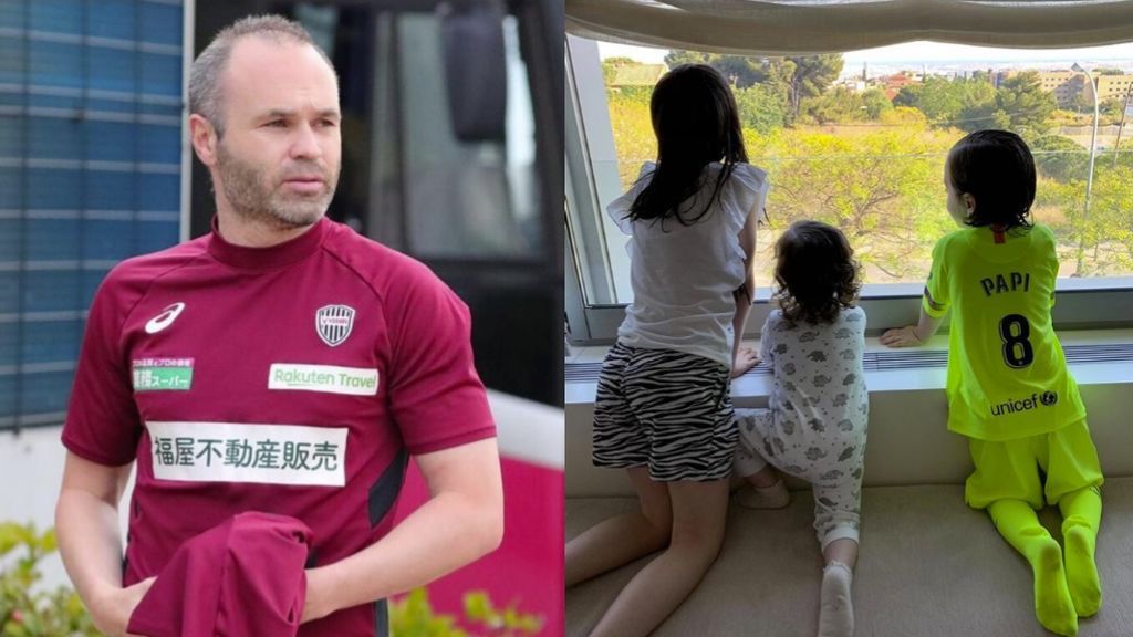 La emoción de Andrés Iniesta tras la bienvenida de sus hijos al llegar a casa: "Que te reciban así..." La emoción de Andrés Iniesta tras la bienvenida de sus hijos al llegar a casa: "Que te reciban así..."