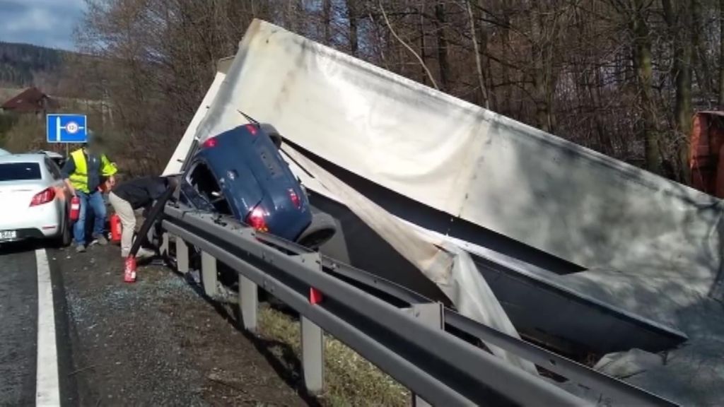 Accidente de tráfico en Rusia