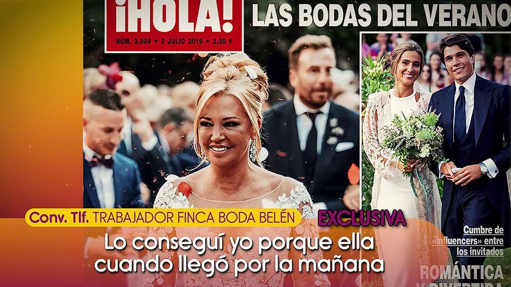 El topo cuenta su modus operandi para conseguir la foto del vestido de Belén