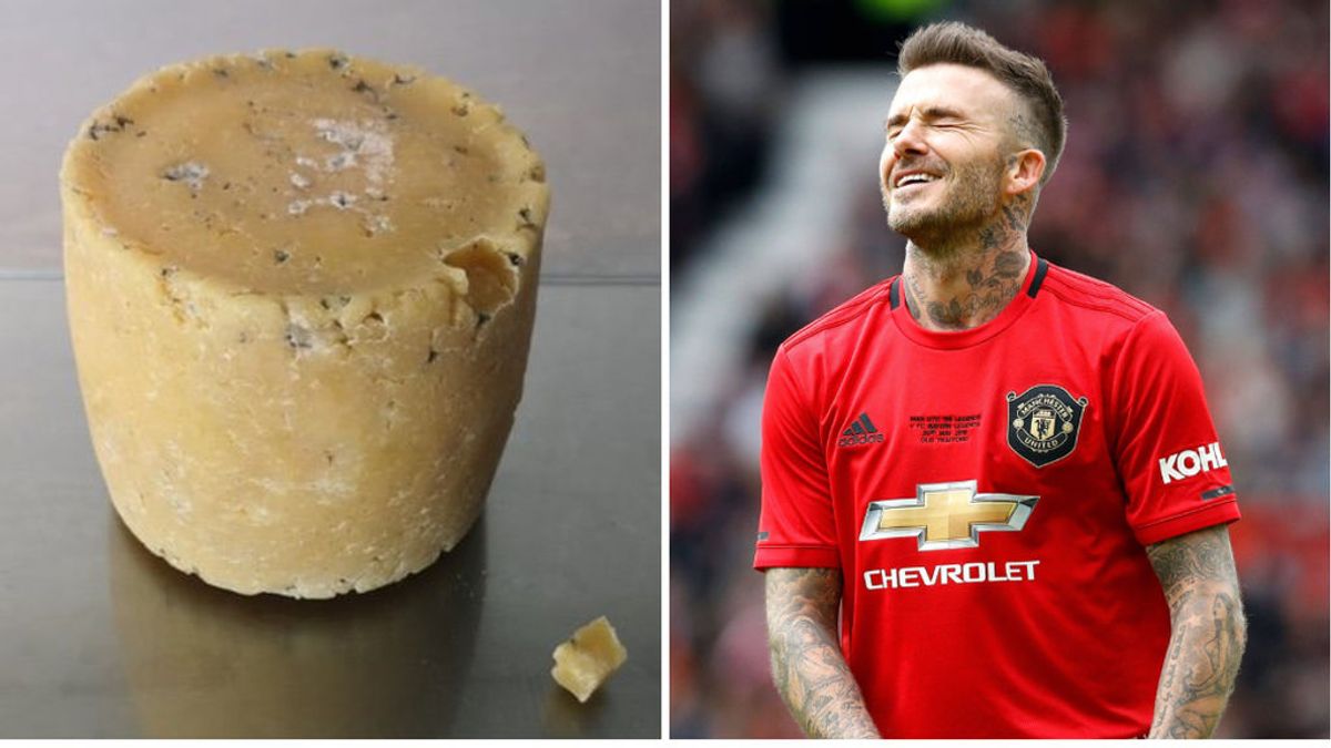 El museo Victoria and Albert pone a la venta queso hecho con la piel muerta de los pies de David Beckham