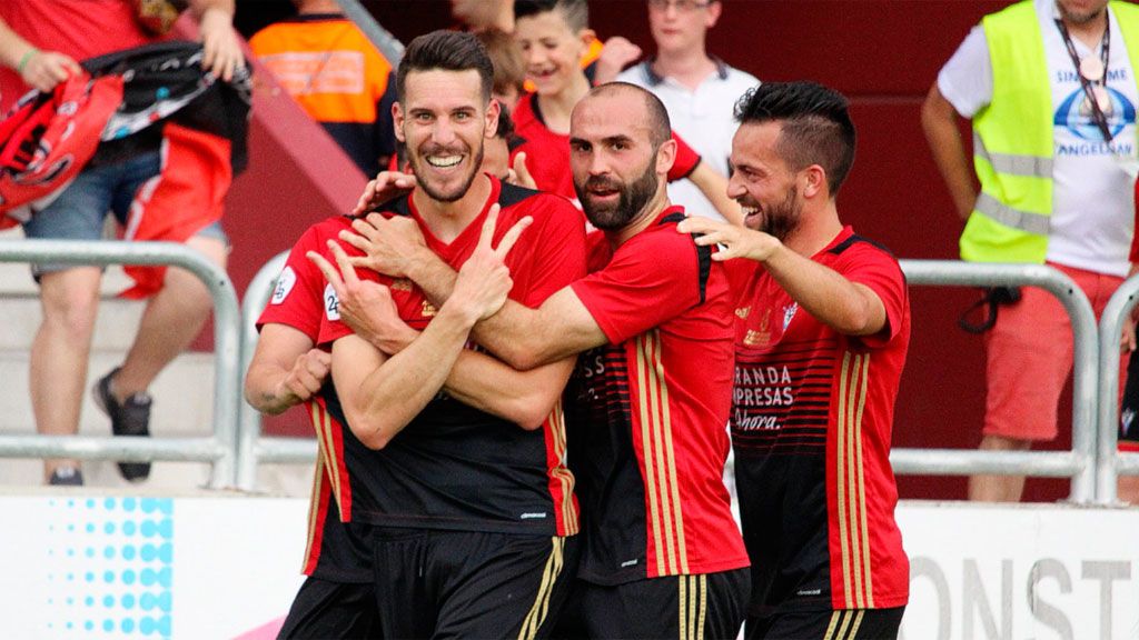 Atlético Baleares - Mirandés, la fase de ascenso se juega este domingo 30 de junio a las 18:00 en Cuatro y Mitele.es Atlético Baleares - Mirandés, la fase de ascenso se juega este domingo 30 de junio a las 18:00 en Cuatro y Mitele.es