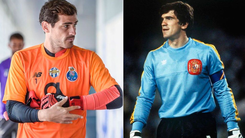 La especial felicitación de Casillas a Arconada por su cumpleaños: "Si quieres ser portero, tienes que comer sardinas" La especial felicitación de Casillas a Arconada por su cumpleaños: "Si quieres ser portero, tienes que comer sardinas"