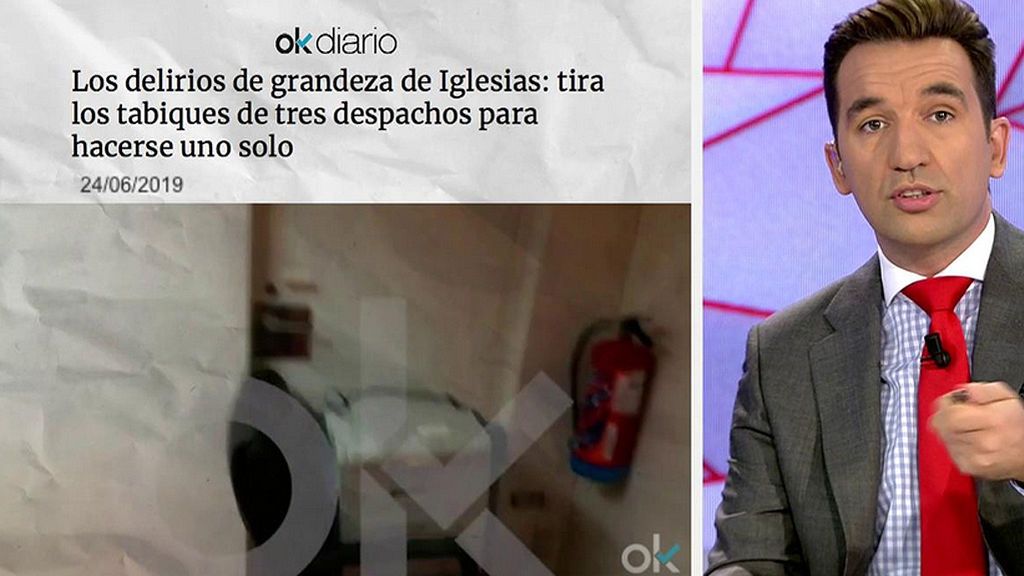 OK Diario vuelve a mentir: “No se ha hecho ninguna obra para Pablo Iglesias”