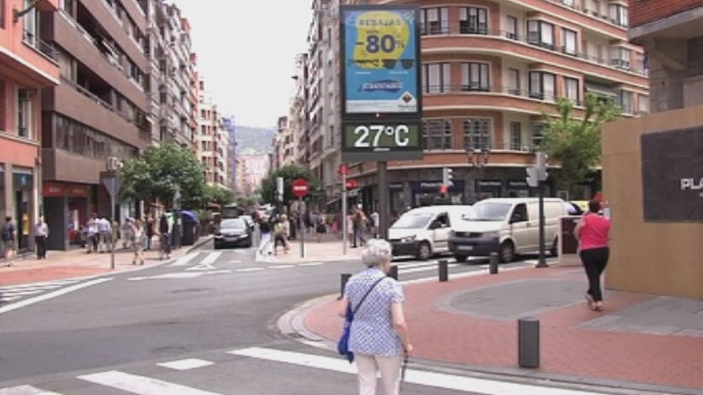 Ola de calor: Temperaturas en el País Vasco