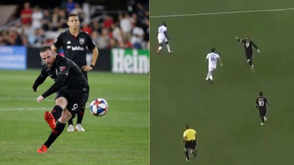 El golazo de Wayne Rooney desde su casa que dejó con la boca abierta a toda la MLS El golazo de Wayne Rooney desde su casa que dejó con la boca abierta a toda la MLS