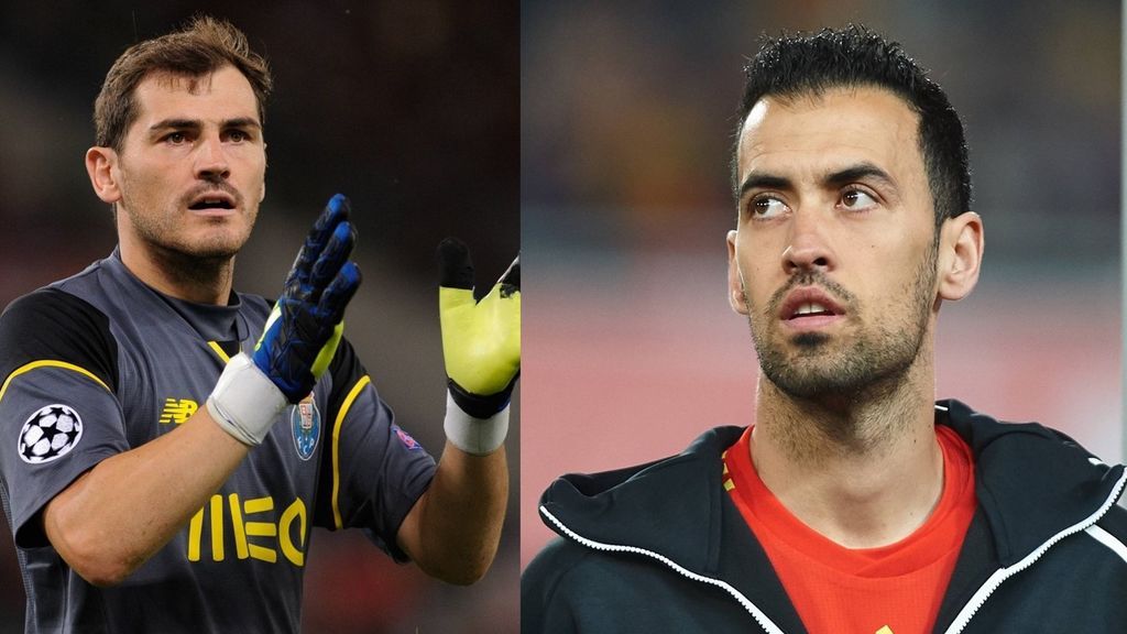 El vacile de Casillas a Busquets: "El cuerpo de Busi es lamentable" El vacile de Casillas a Busquets: "El cuerpo de Busi es lamentable"