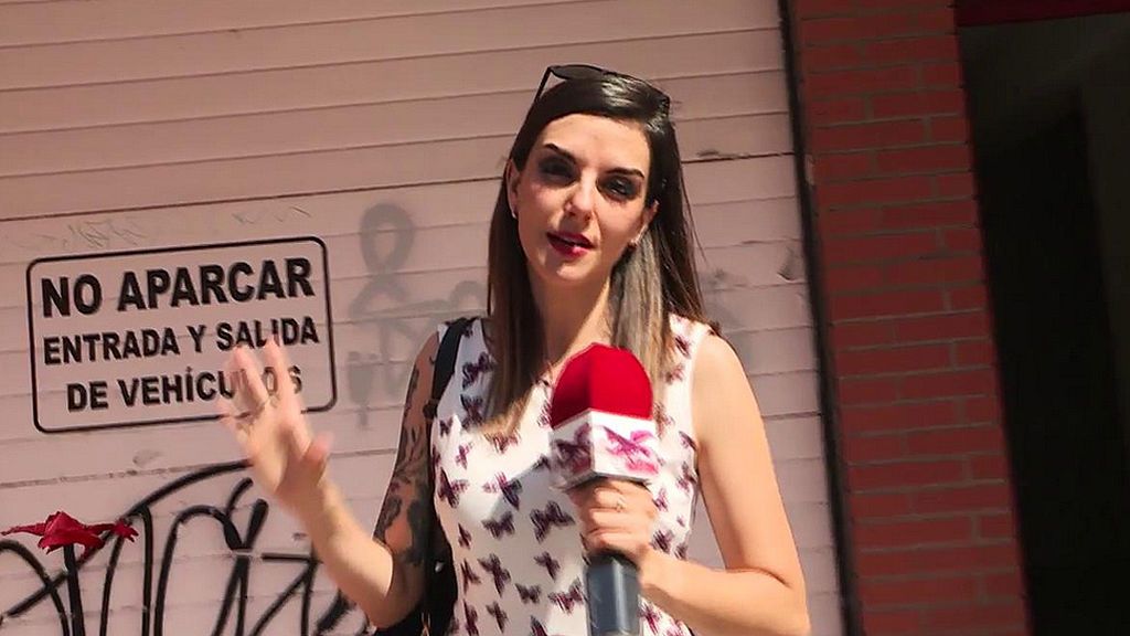 Ana Francisco visita las obras de la sede de Podemos