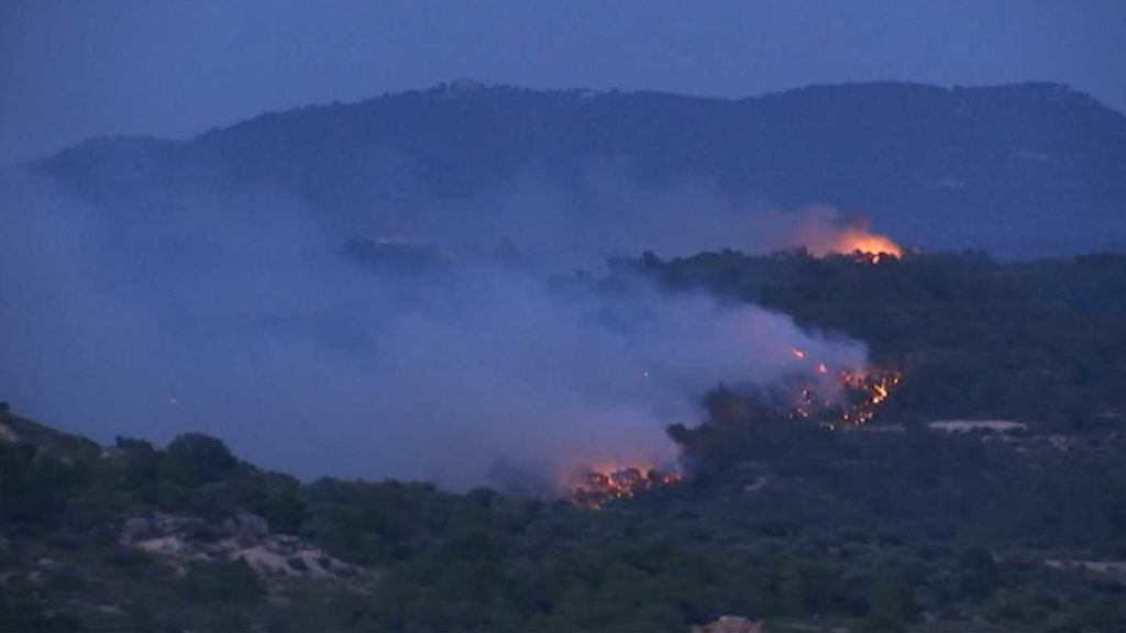 Arrasadas 4.000 hectáreas en el incendio de Tarragona
