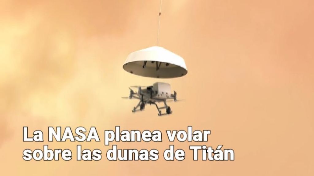 La NASA enviará un dron a Titán