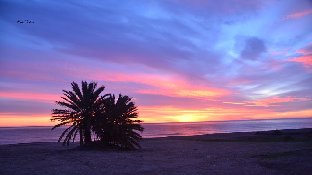 Iñaki Sedano en Mojacar, Almería