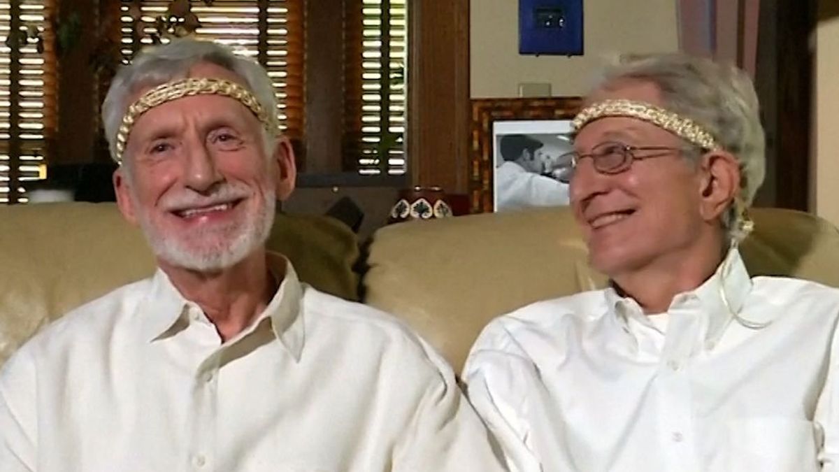 La pareja gay más antigua de Estados Unidos cumple 48 años de casados