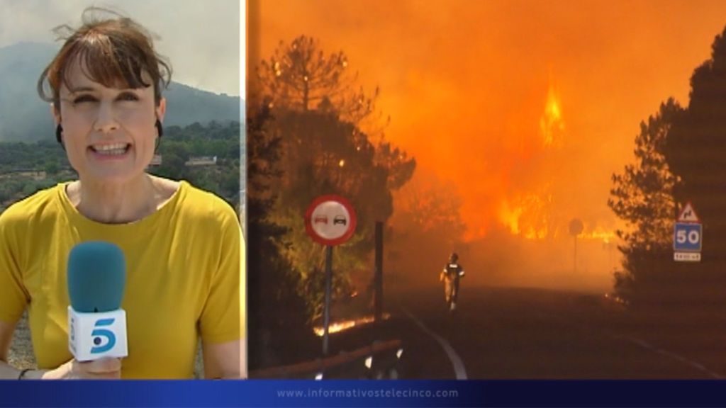 Las llamas arrasan más de 2000 hectáreas en la provincia de Toledo