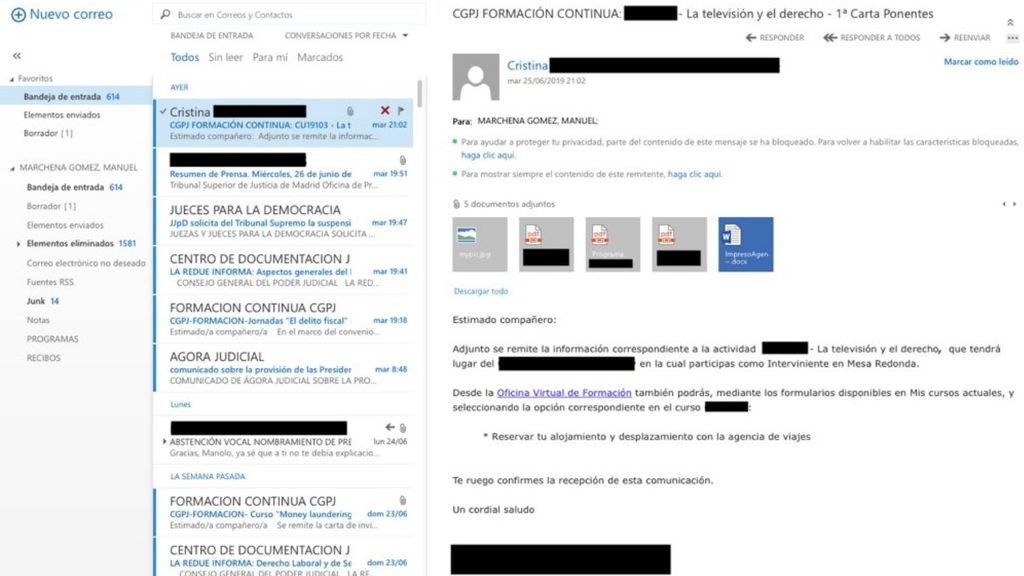 Anonymous Catalonia accede al correo profesional del juez de procès Anonymous Catalonia accede al correo profesional del juez de procès