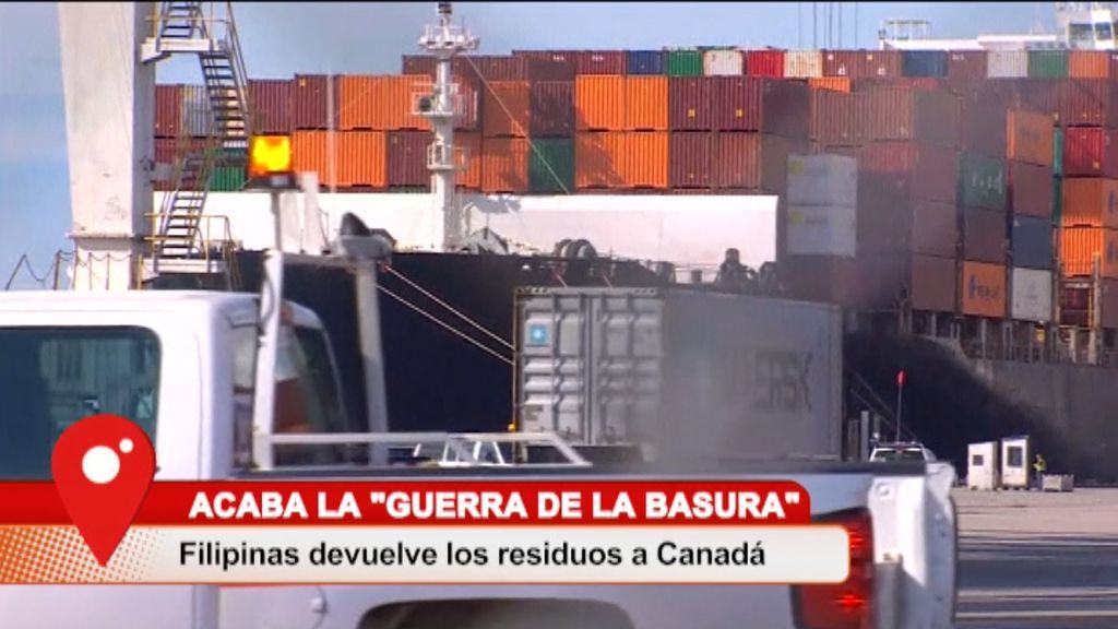 Canadá y Filipinas ponen fin a su 'guerra de la basura'