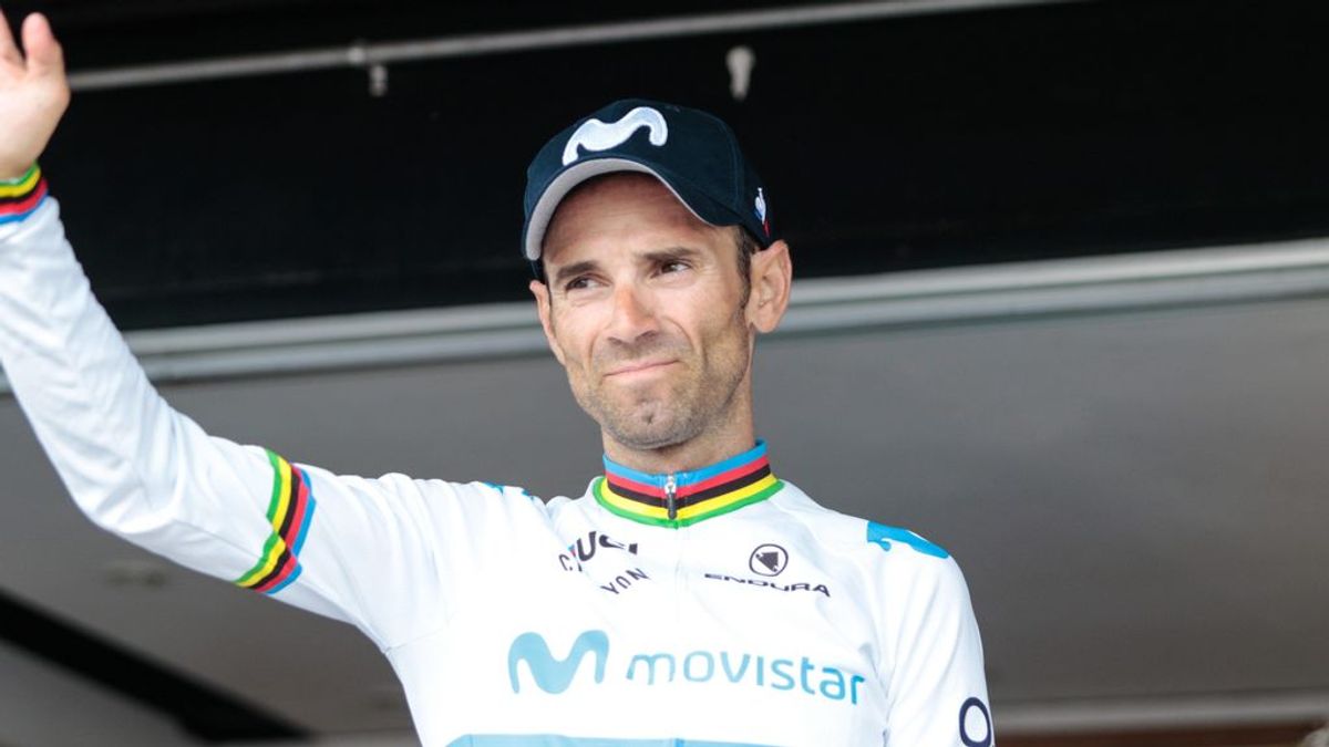 Alejandro Valverde, campeón de España de ciclismo en ruta