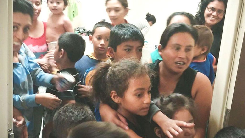 Familias separadas en la frontera