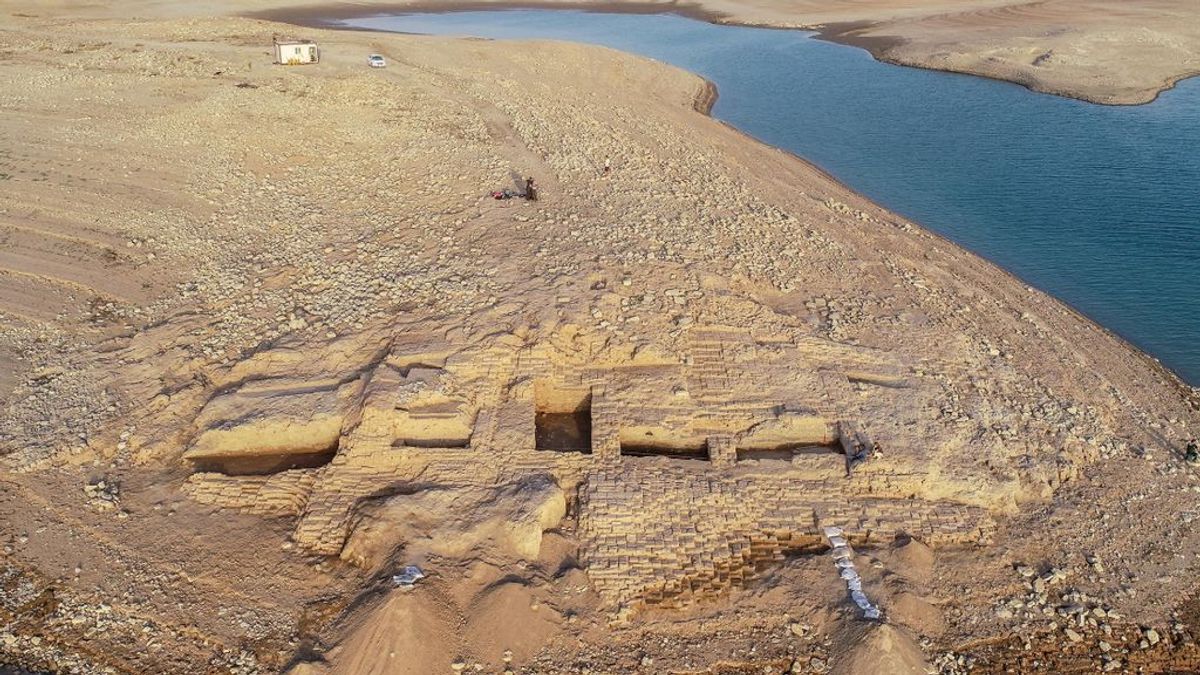 La sequía provoca que salga a la luz un palacio de la edad de Bronce del Imperio Mittani en Irak