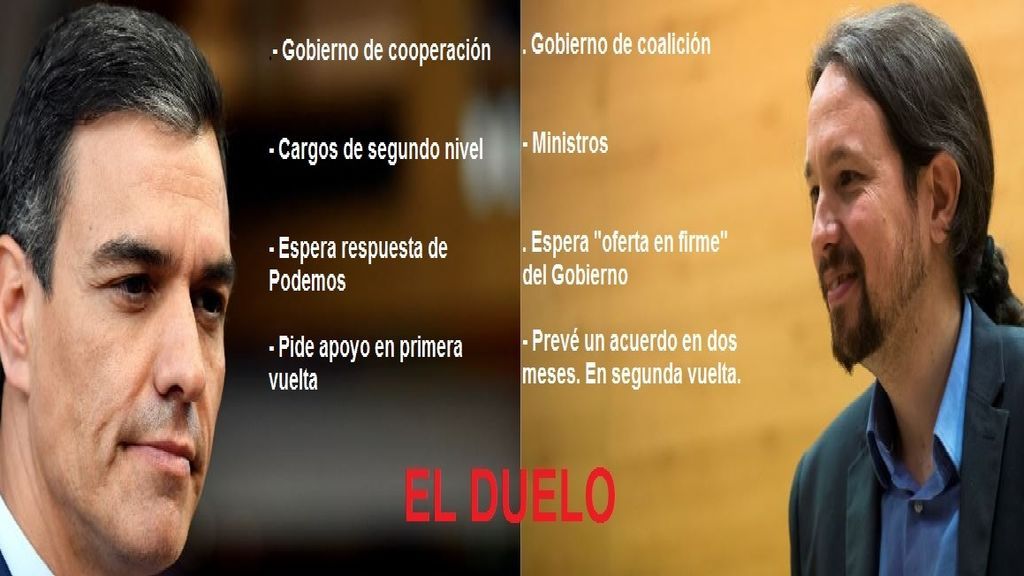 Sánchez e Iglesias tienen 20 días para resolver sus diferencias Sánchez e Iglesias tienen 20 días para resolver sus diferencias