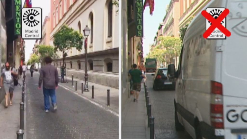 Los vecinos afectados por la reversión de Madrid Centran echan de menos cómo estaban las calles antes de la anulación