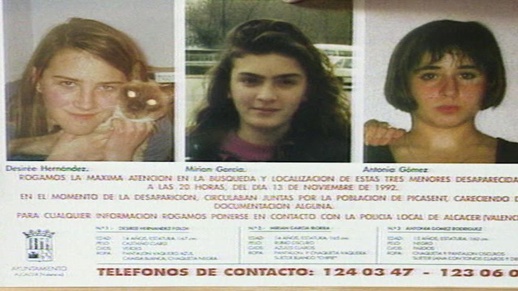 La Guardia Civil investiga si las cuatro falanges aparecidas pertenecen a alguna de las niñas de Alcasser La Guardia Civil investiga si las cuatro falanges aparecidas pertenecen a alguna de las niñas de Alcasser
