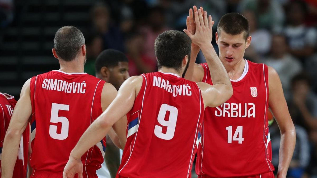 Serbia reduce su lista para la Copa del Mundo FIBA con la presencia de Jokic, Bogdanovic, Marjanovic o Teodosic