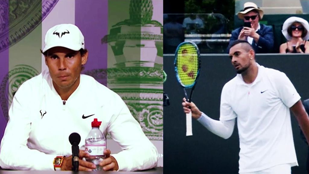 El partido del morbo: La guerra de palabras entre Nadal y Kyrgios antes de su partido en Wimbledon