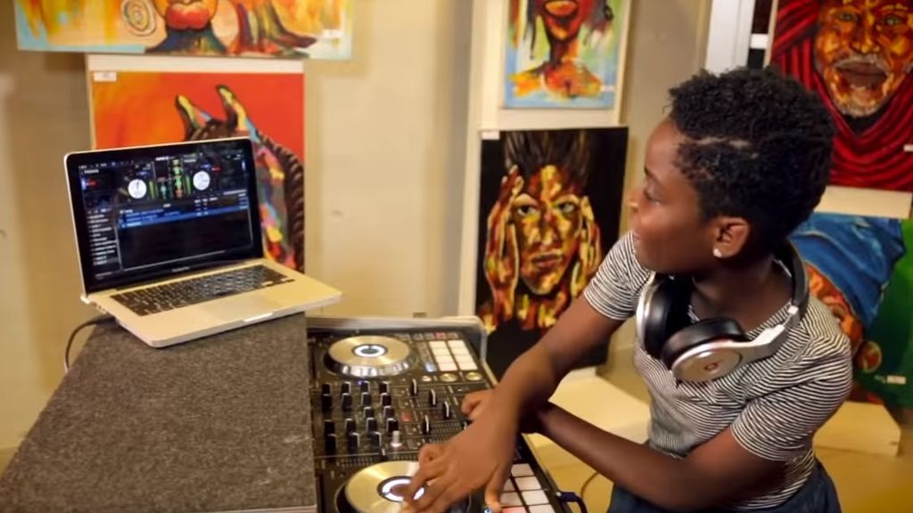 La DJ más famosa de África tiene 11 años