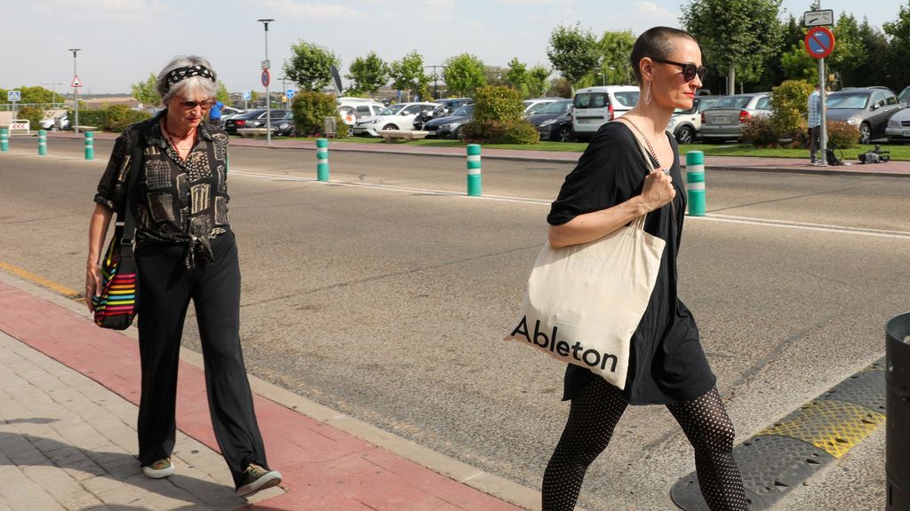 Laura Pamplona y su madre Amparo Pamplona