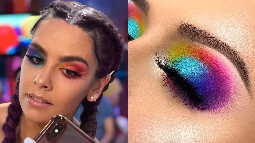 Tutorial para conseguir el maquillaje 'rainbow' de Cristina Pedroche -  Divinity