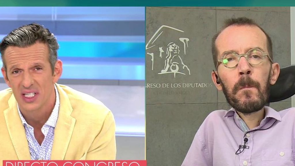 Echenique habla de su relación con el PSOE