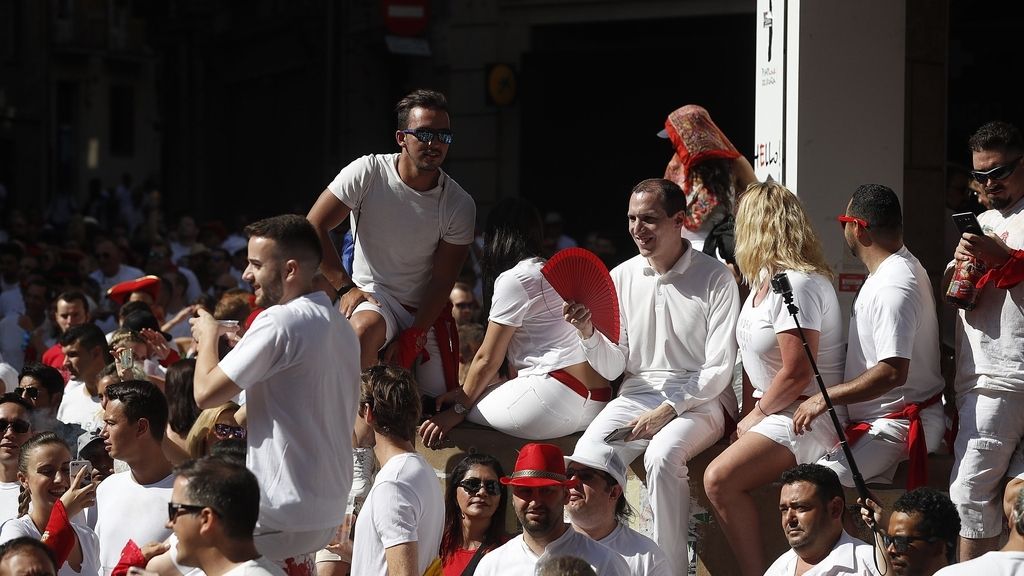 El chupinazo abre los Sanfermines