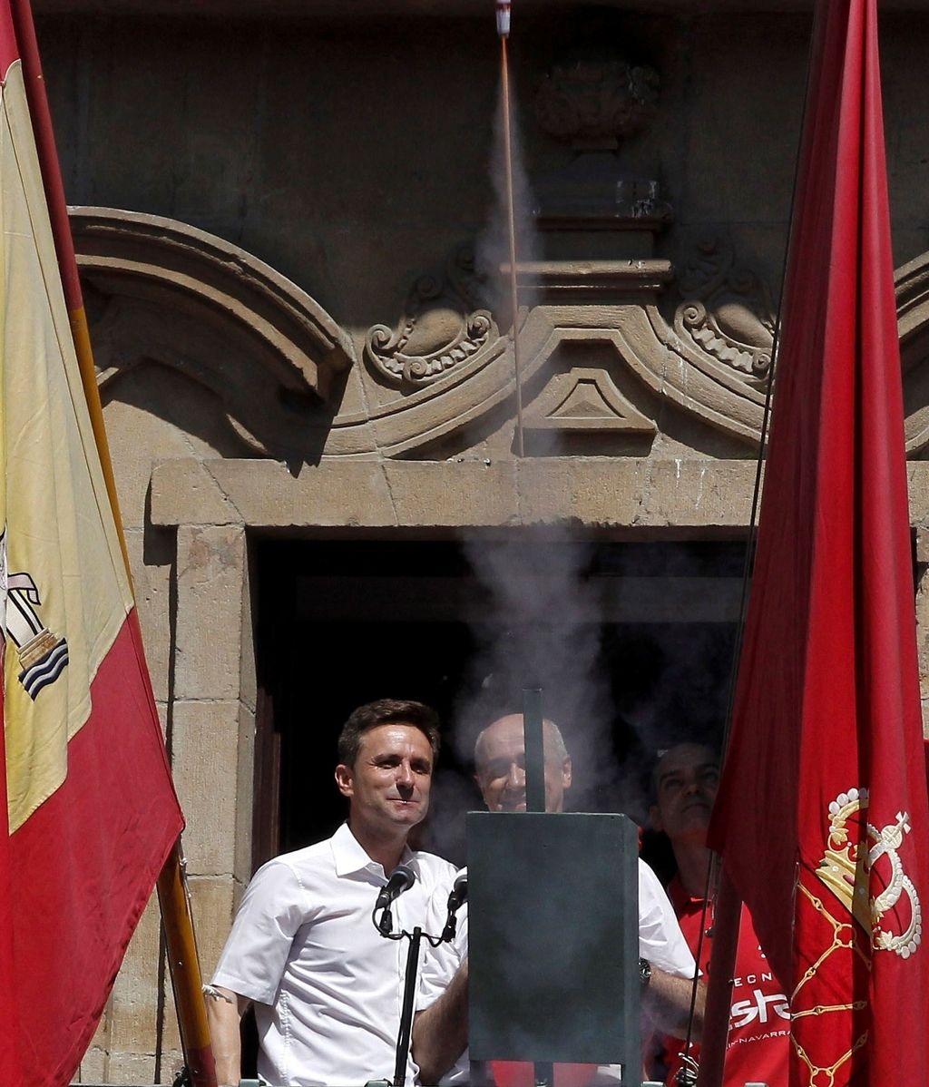 El chupinazo abre los Sanfermines