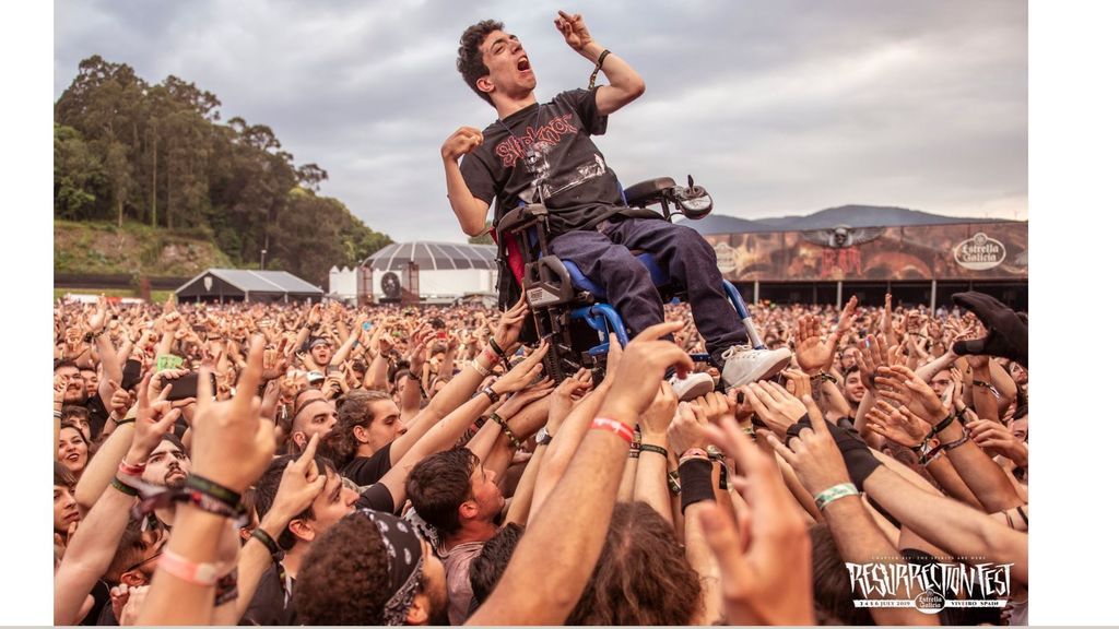 La foto que ha emocionado a los duros rockeros La foto que ha emocionado a los duros rockeros