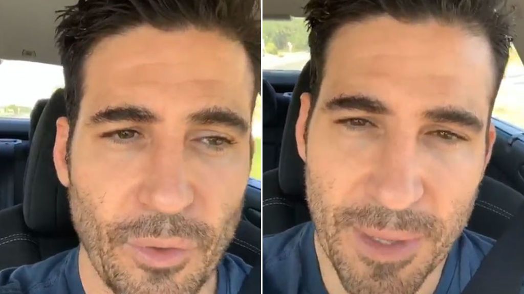 La dolorosa confusión de Miguel Ángel Silvestre llamando a su padre: "Ha sido un acto reflejo"
