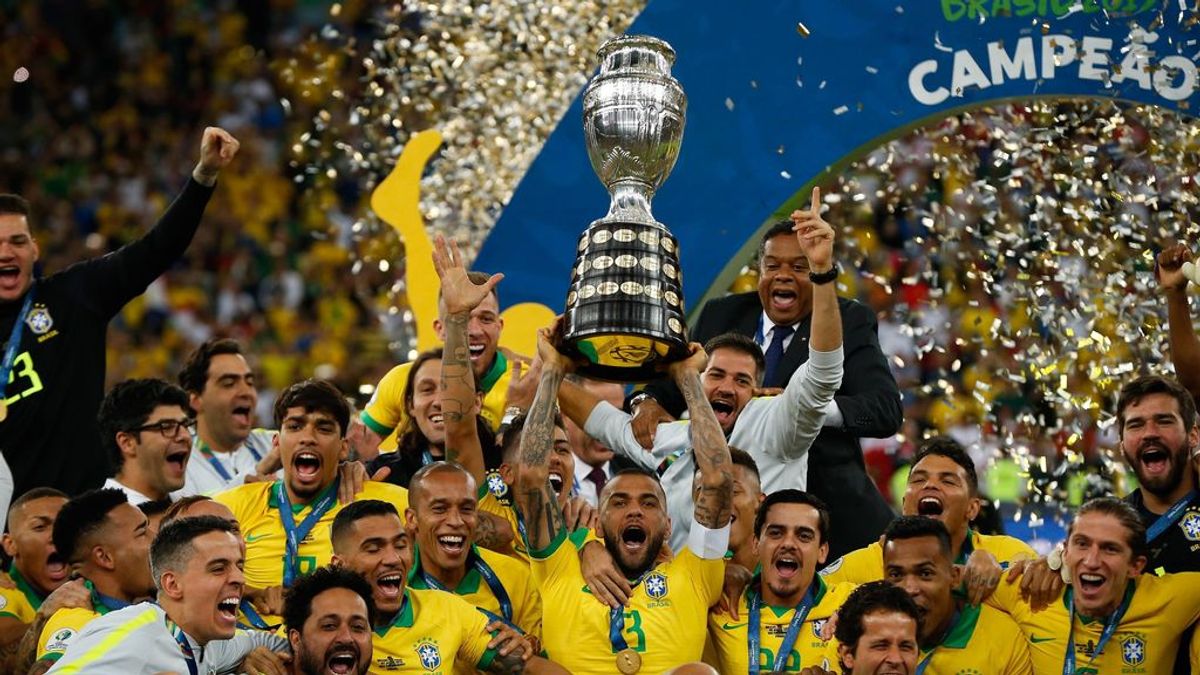Brasil gana a Perú (3-1) recupera la gloria con 'su' Copa América Brasil gana a Perú (3-1) recupera la gloria con 'su' Copa América