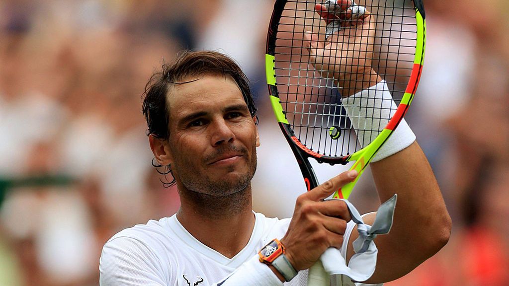 Rafa Nadal vence a Sousa y llega con paso firme a cuartos de final en Wimbledon