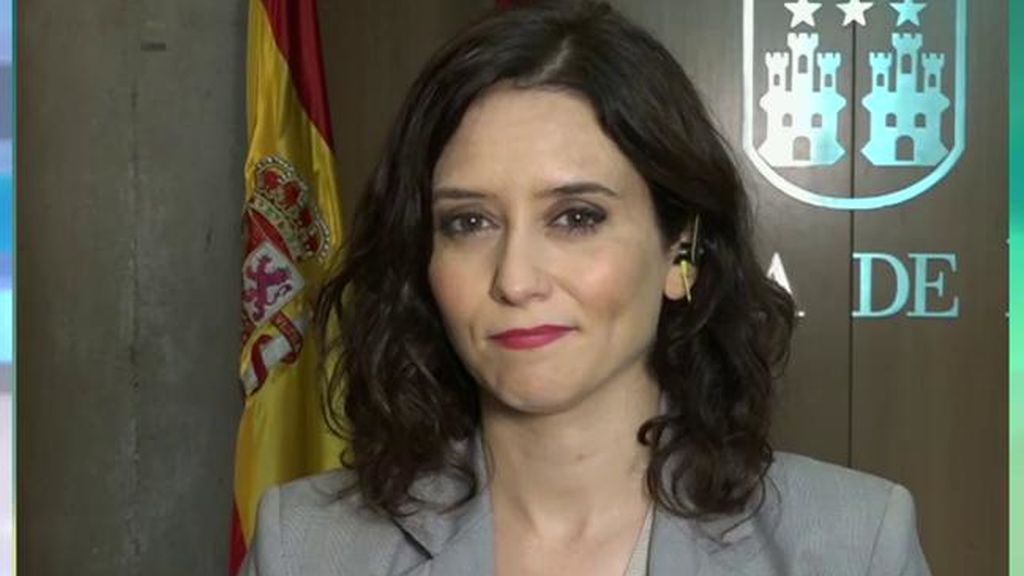 Díaz Ayuso cree que no habrá grobierno en Madrid hasta septiembre