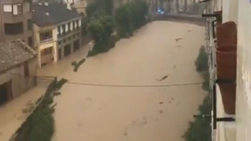 La alerta de lluvias en Navarra fue insuficiente La alerta de lluvias en Navarra fue insuficiente