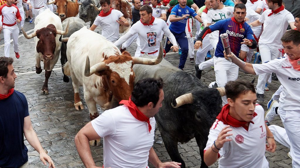 La toros de José Escolar dejan el encierro más rápido de este San Fermín