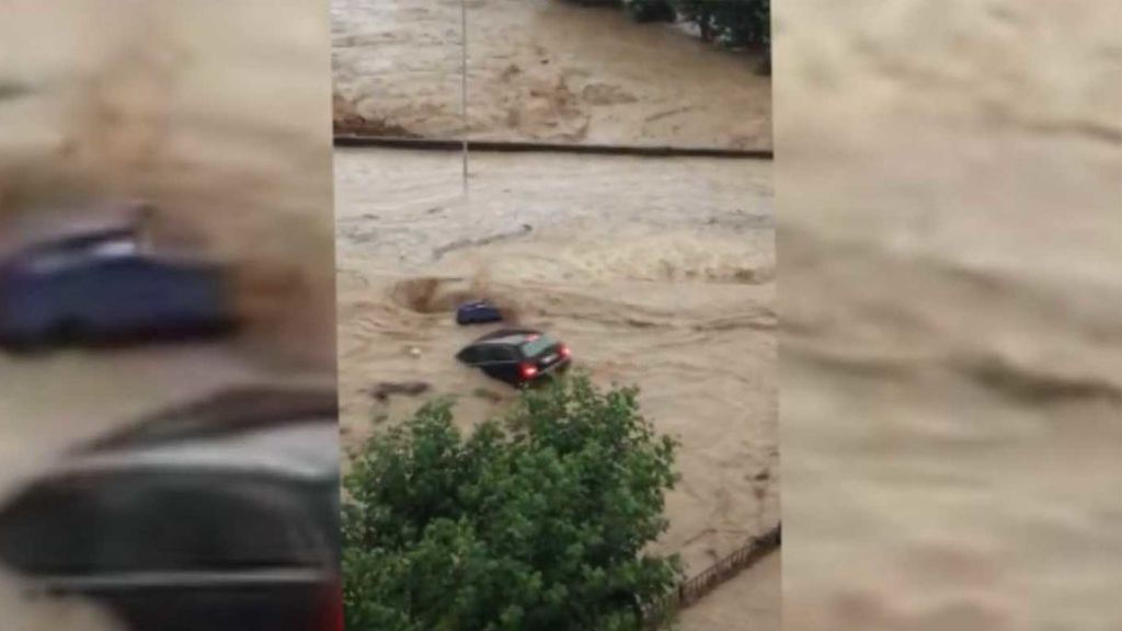 El alcalde de Tafalla: "La naturaleza ha disparado el agua a cañonazos"