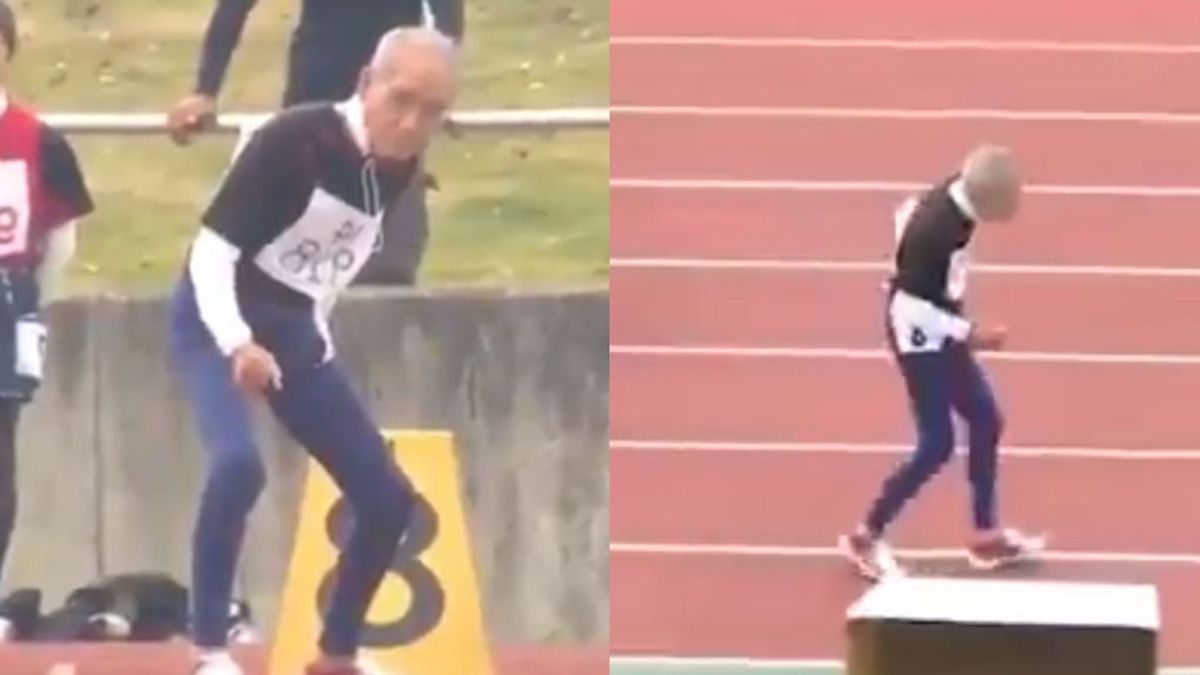 El mayor ejemplo de superación: La carrera de 100 metros de un anciano de 102 años que emociona al mundo del deporte El mayor ejemplo de superación: La carrera de 100 metros de un anciano de 102 años que emociona al mundo del deporte