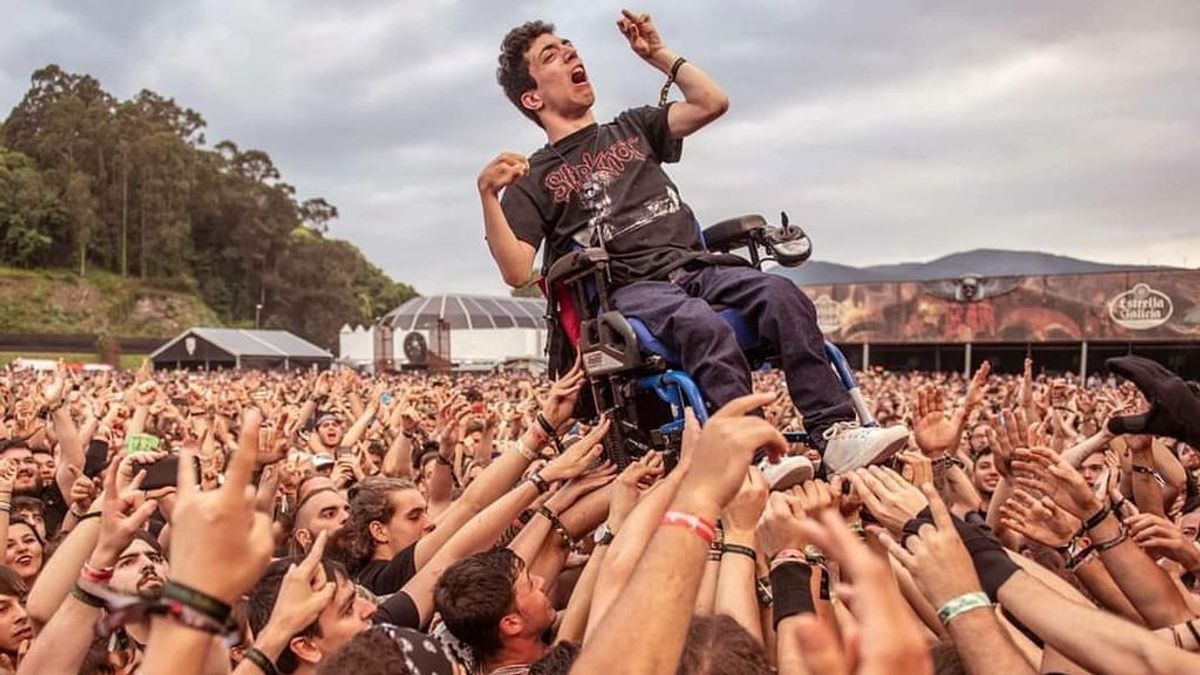 La historia detrás de la fotografía de Alex, la estrella que emocionó al mundo en el Resurrection Fest