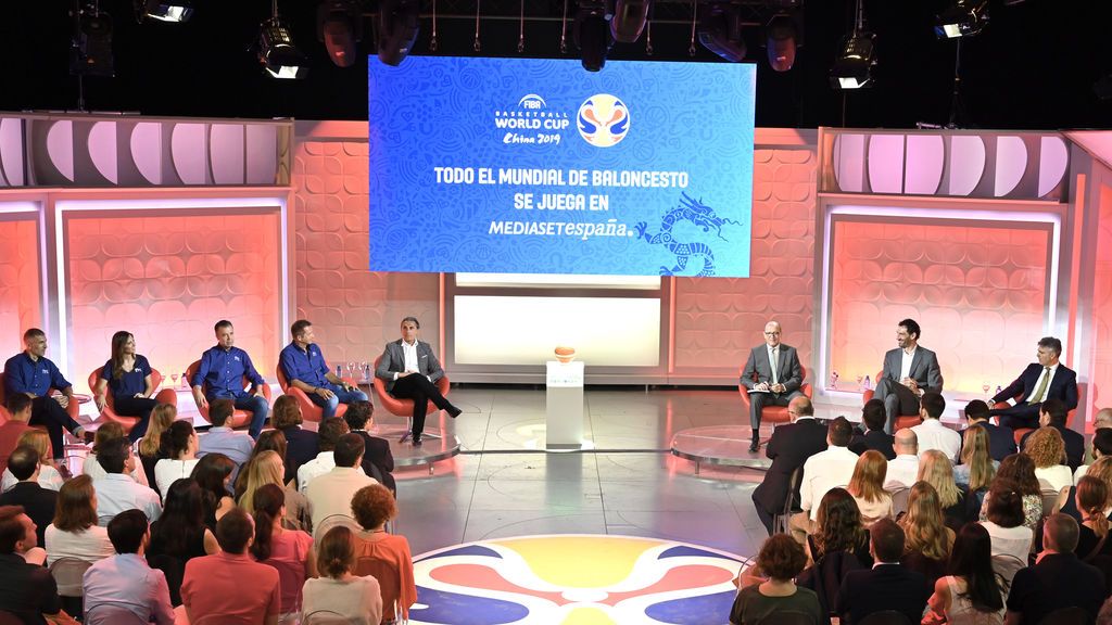 Mediaset España presenta la política comercial de la Copa del Mundo FIBA 2019, el evento deportivo del año en la TV comercial, íntegro y en abierto