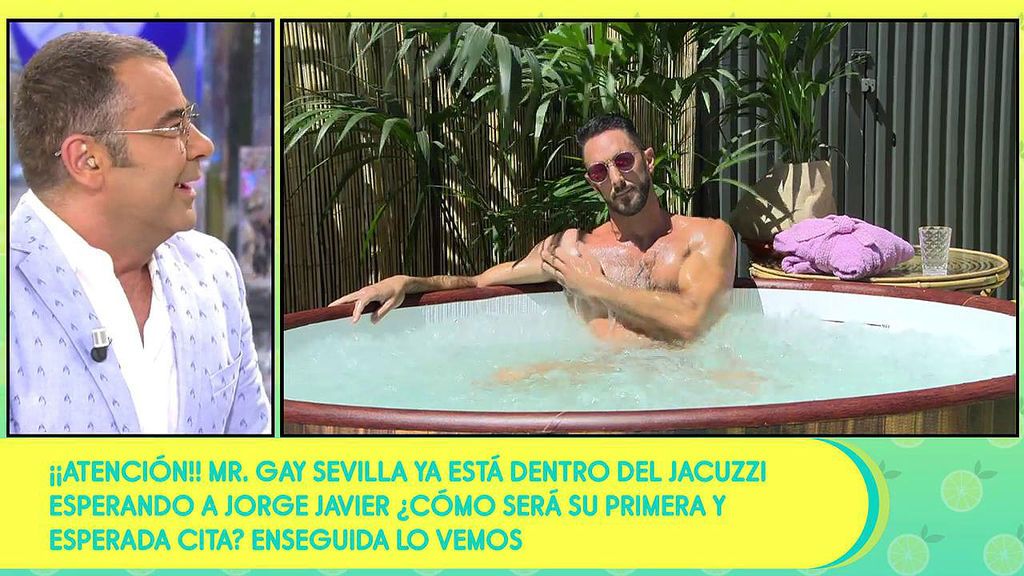 La cita de Jorge Javier Vázquez le espera en el jacuzzi