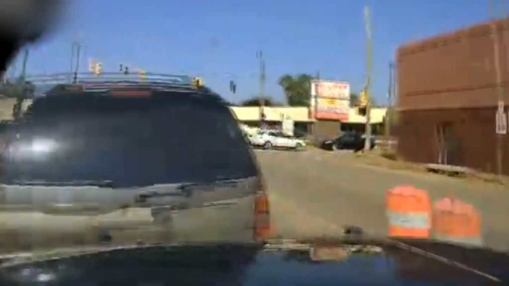 Susto casi mortal en una persecución policial en EEUU