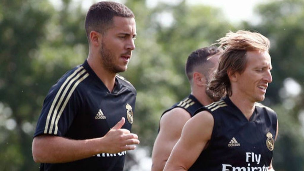 El cansancio de Hazard que pone en duda su forma física en el primer entrenamiento con el Real Madrid