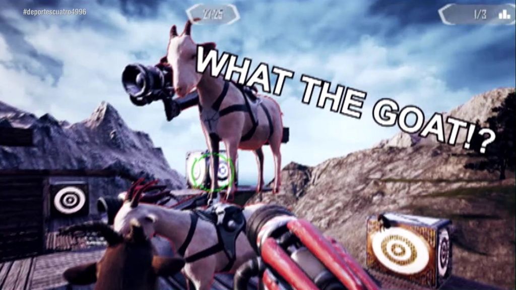 El ‘Goat of Duty’: Un juego ‘shooter’ protagonizado por cabras